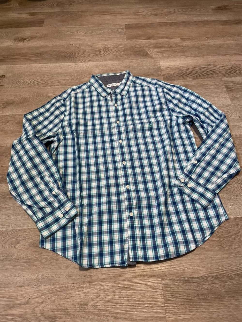 Blue Button Down Shirt - Picture 13 of 13